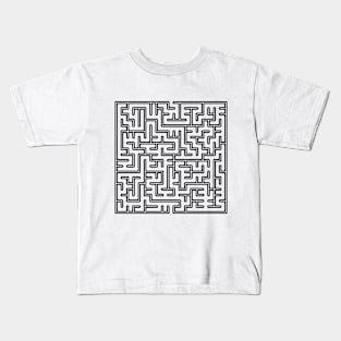 Maze labyrinth Kids T-Shirt